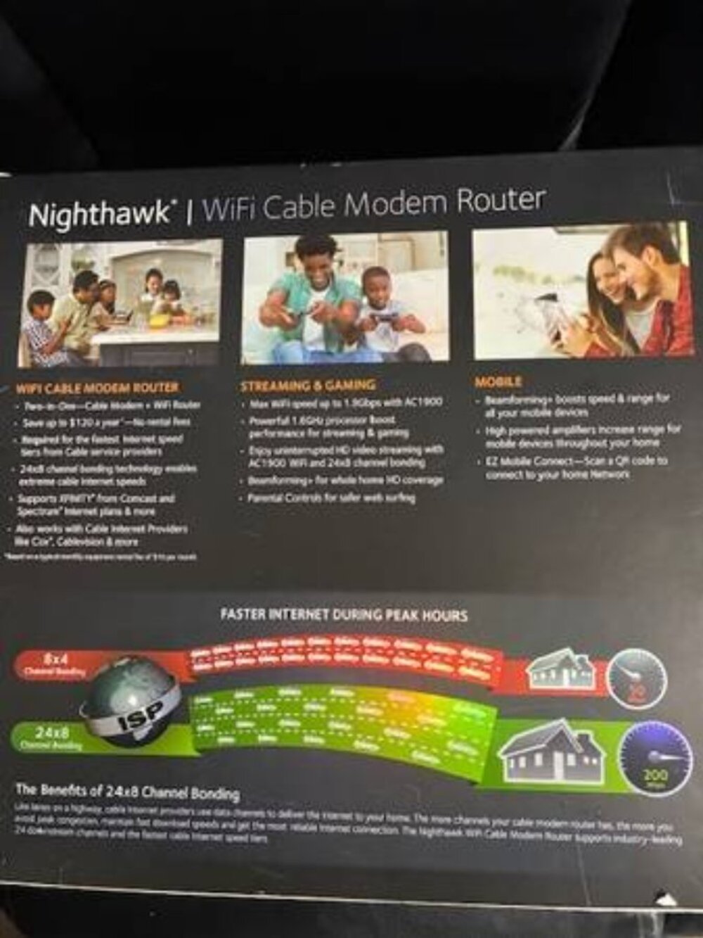 NETGEAR WIFI Cable Modem/Router - Picture 4 of 4